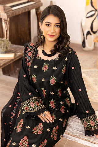 Picture of Kleren - Flora Embroidered Viscose Collection - F-25 - Available at Raja Sahib