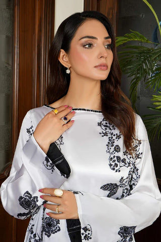 Picture of Amber Imran - Silk Formals RTW Collection - Frostbite - Available at Raja Sahib