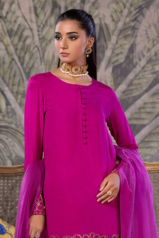 Picture of Amber Imran - Punkh Luxury Formals - Fuschia Flair - Available at Raja Sahib