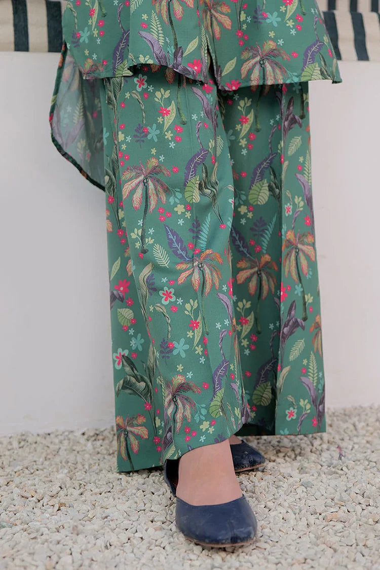 Picture of GAC-02929 | Green & Multicolor | Casual 2 Piece Suit | Polyester Lawn Printed - Available at Raja Sahib