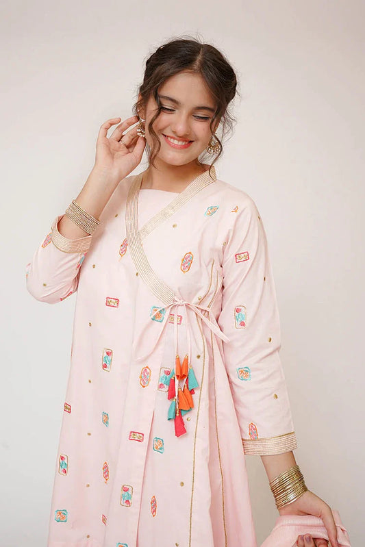 Senorita - Girls Casual Dress - Casual 3 Piece Suit - GAD-03414