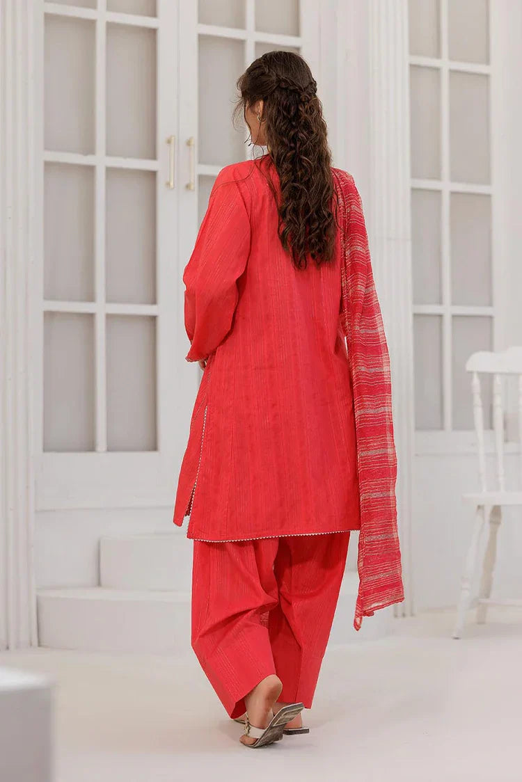 Picture of <!--ajv-->GBD-03099 | Tarbozi & Silver | Casual Plus 3 Piece Suit | Cotton Dobby - Available at Raja Sahib