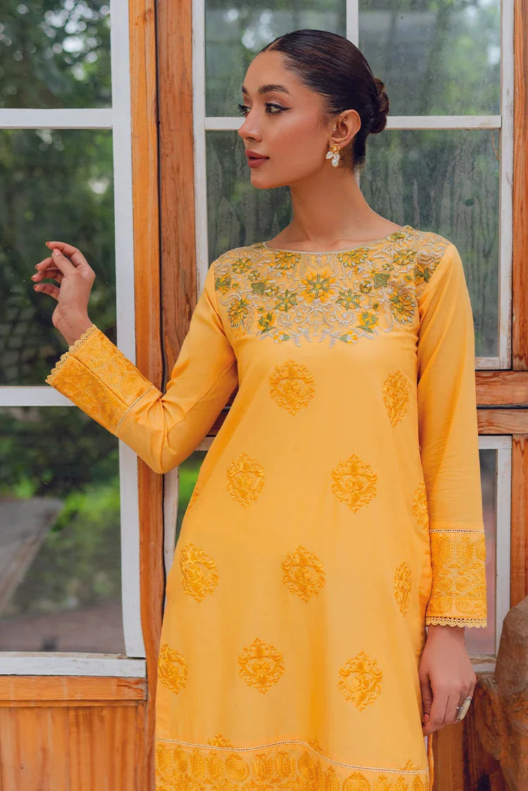 Picture of Ghonche - Baroque Unstitched Collection '24 - Amber Accents - Available at Raja Sahib