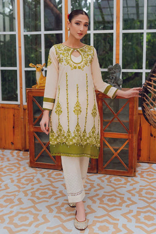 Picture of Ghonche - Baroque Unstitched Collection '24 - Flourishing Greens - Available at Raja Sahib