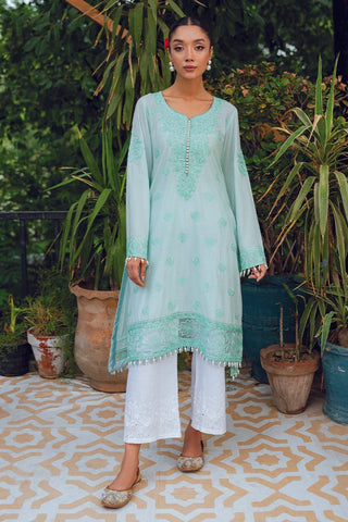 Picture of Ghonche - Baroque Unstitched Collection '24 - Jade Bliss - Available at Raja Sahib