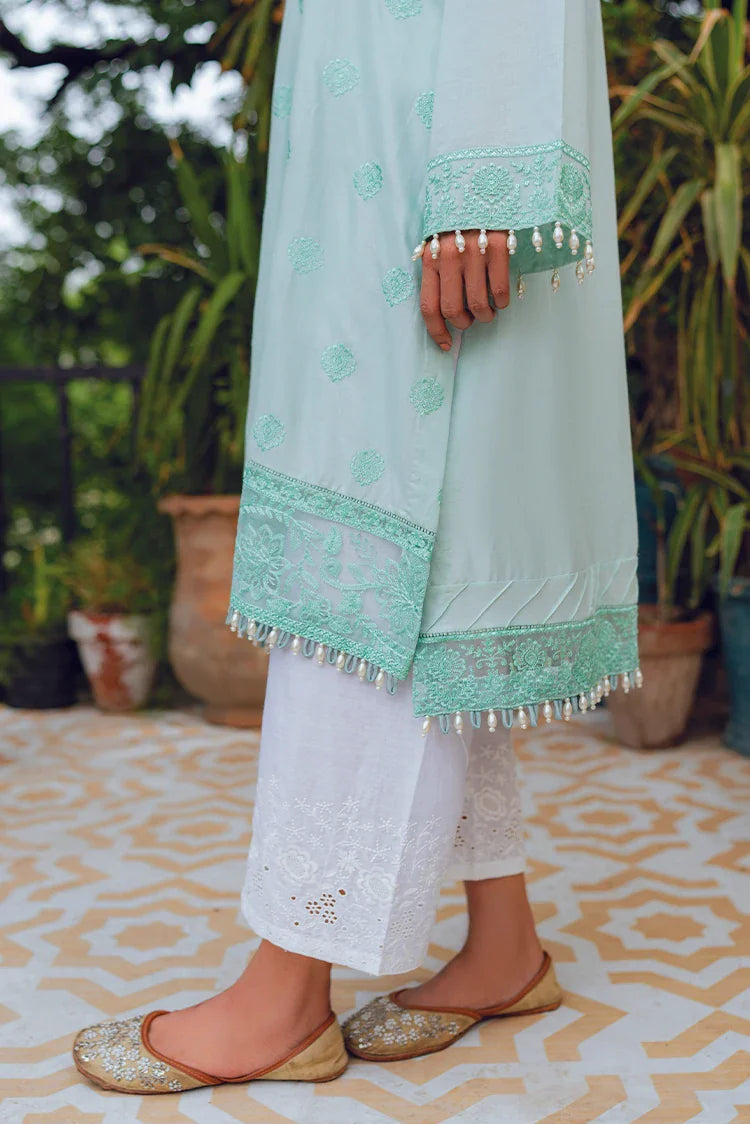 Picture of Ghonche - Baroque Unstitched Collection '24 - Jade Bliss - Available at Raja Sahib