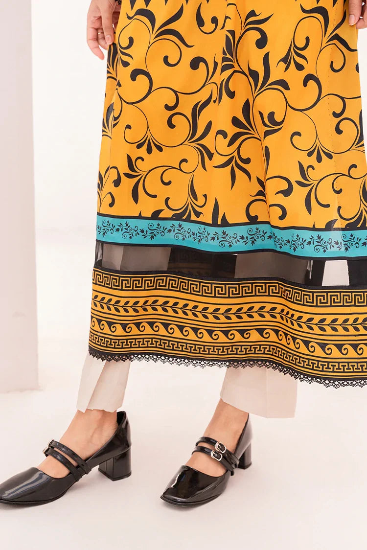 Picture of Stitch Vibes - Honey Lustre Dress - GMM7232 - Available at Raja Sahib