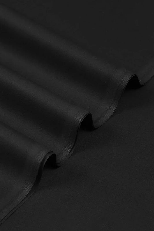 Fabrich - Men's Unstitch Swiss Fine Cotton Kameez Shalwar - Black