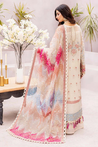 Adan's Libas - Gul-e-Ishtiaq Luxury Embroidered Chiffon - Chameli