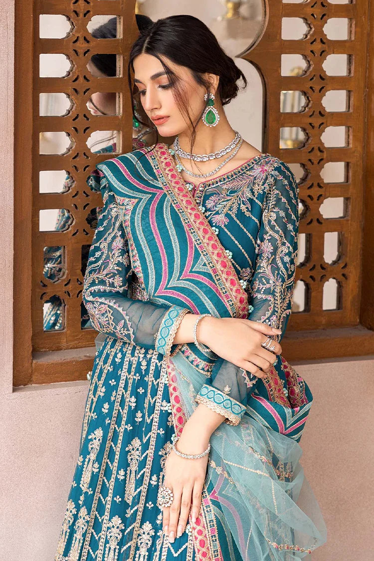 Picture of Adan's Libas - Gul-e-Ishtiaq Luxury Embroidered Chiffon - Mah Gull - Available at Raja Sahib