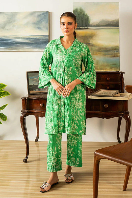 Hada - Celestial Bloom - Co-Ord Set - Ever Green