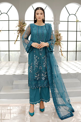 Layout - Elegance Unstitched Embroidered Collection - Haya