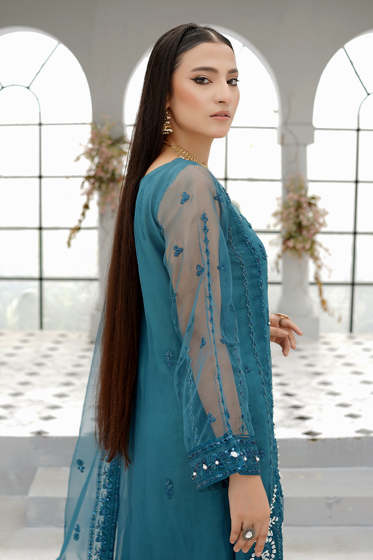 Picture of Layout - Elegance Unstitched Embroidered Collection - Haya - Available at Raja Sahib