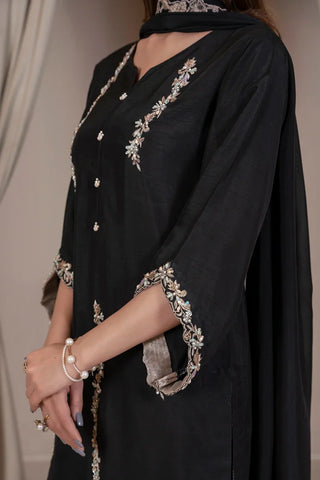 Picture of Hadia Batool - Mushq Pret Collection - Leena - Available at Raja Sahib