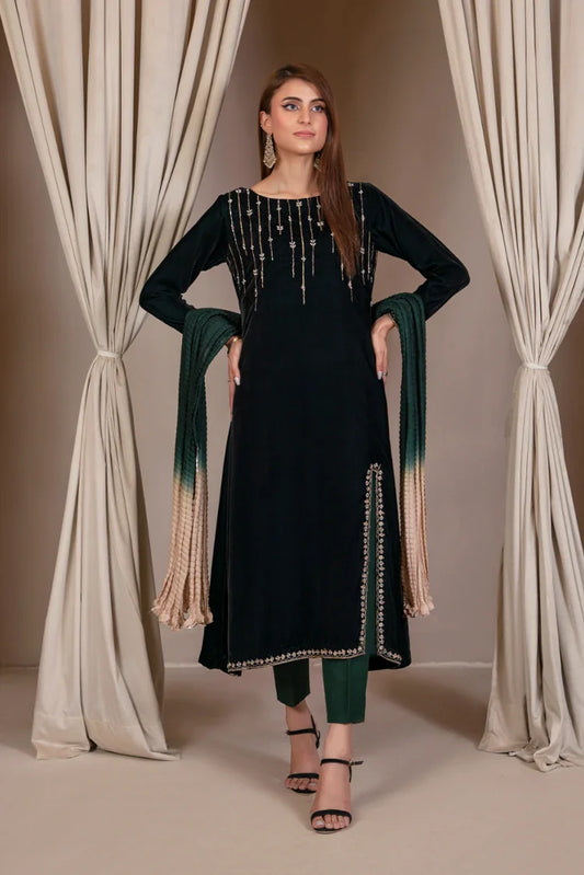 Picture of Hadia Batool - Mushq Pret Collection - Afroze - Available at Raja Sahib