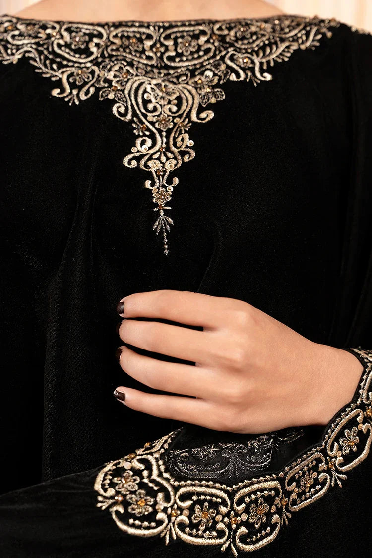 Picture of Stitch Vibes - Aylin Whisper Shawl Shirt - 1 Piece - HCS8293 - Available at Raja Sahib