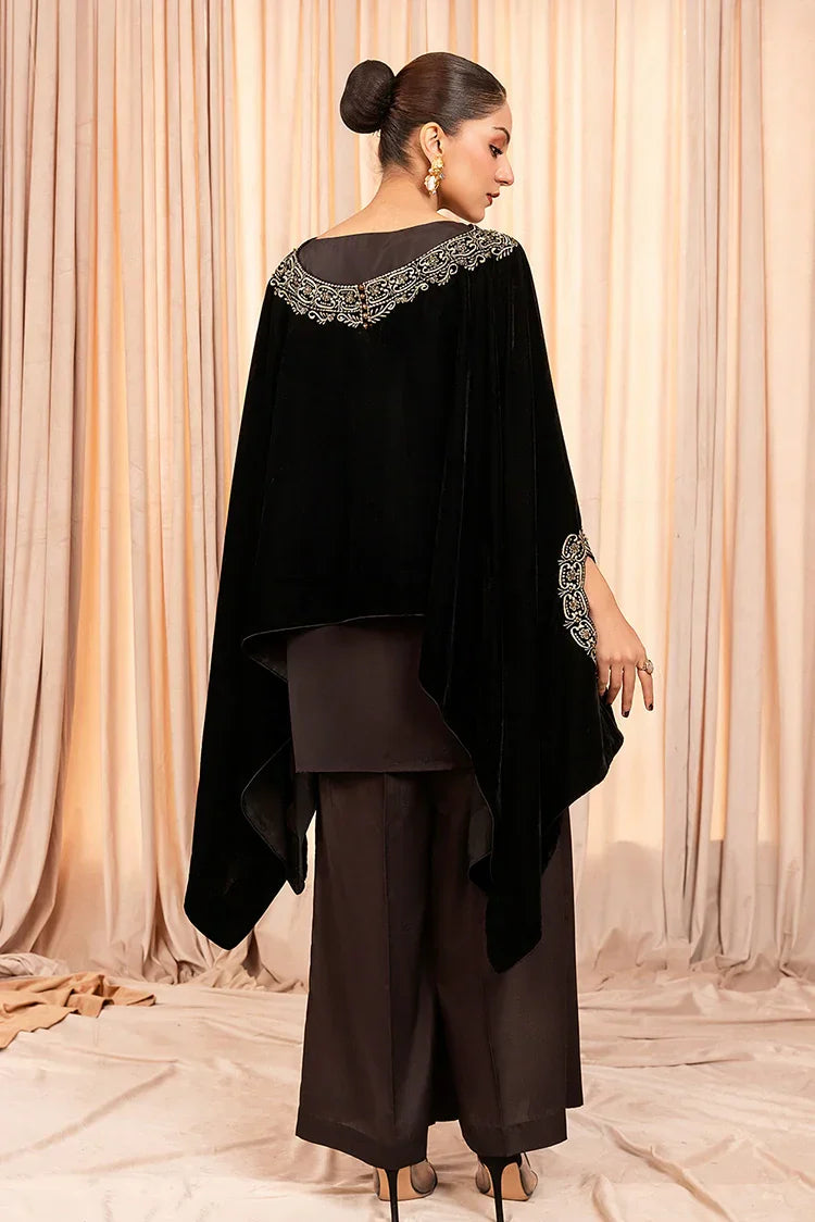 Picture of Stitch Vibes - Aylin Whisper Shawl Shirt - 1 Piece - HCS8293 - Available at Raja Sahib