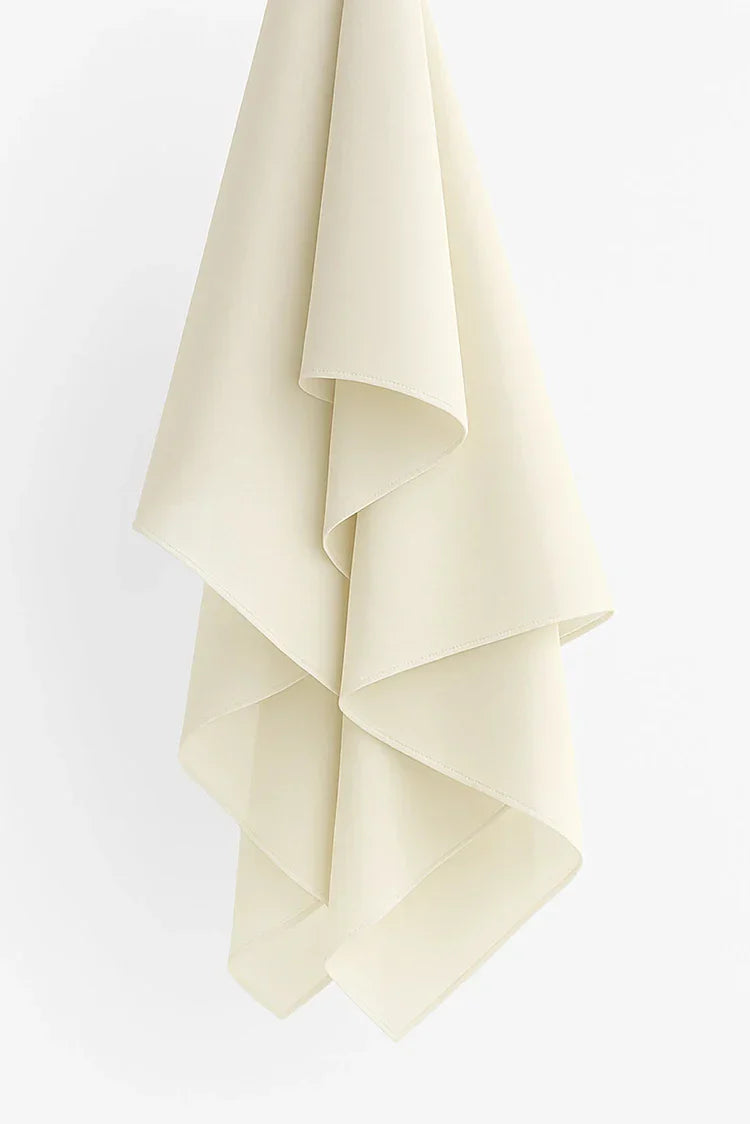 Divinely Crafted - Hijab Chiffon | Cream White