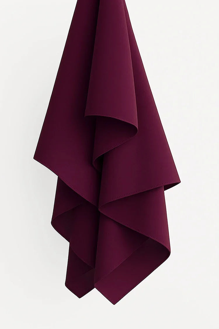 Divinely Crafted - Hijab Chiffon | Plum