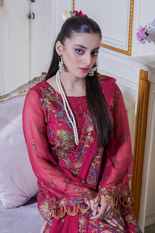 Picture of Maherposh - Maher e Naseeb Embroidered Chiffon Collection - HM-1021 - Inaaayat - Available at Raja Sahib