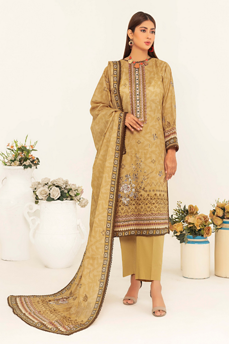 Picture of Humdum - H Prints Unstitched Lawn - D06 - Available at Raja Sahib