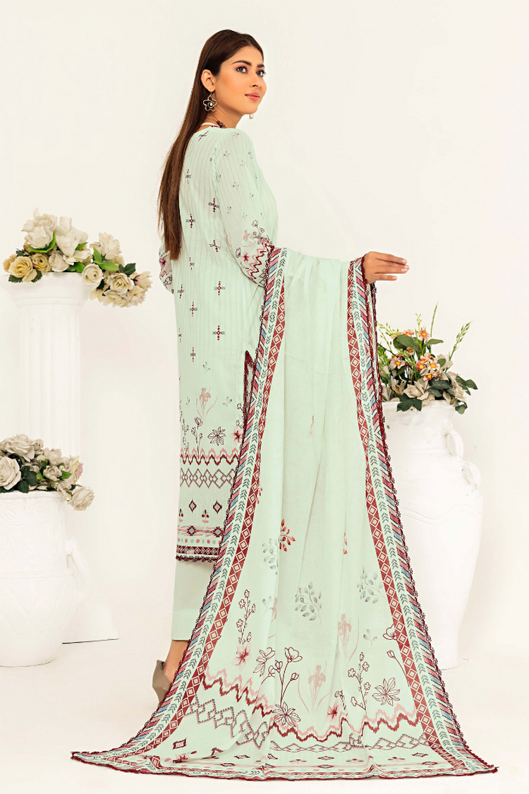 Picture of Humdum - H Prints Unstitched Lawn - D10 - Available at Raja Sahib