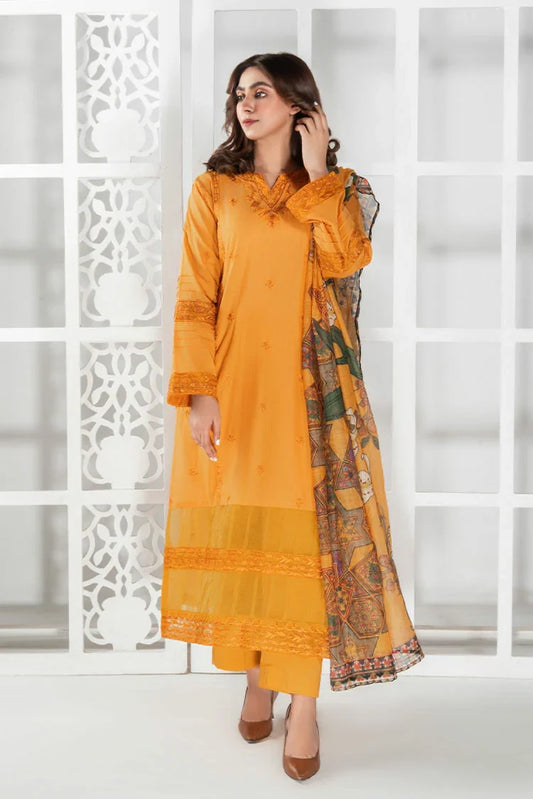 Imran Aftabs - Lawn - 3 Piece - IALC-UF-21