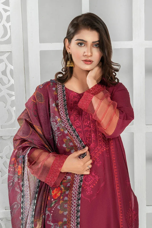 Imran Aftabs - Lawn - 3 Piece - IALC-UF-22