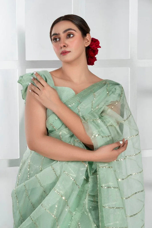 Imran Aftabs - Lux Saree Collection - IASC 30