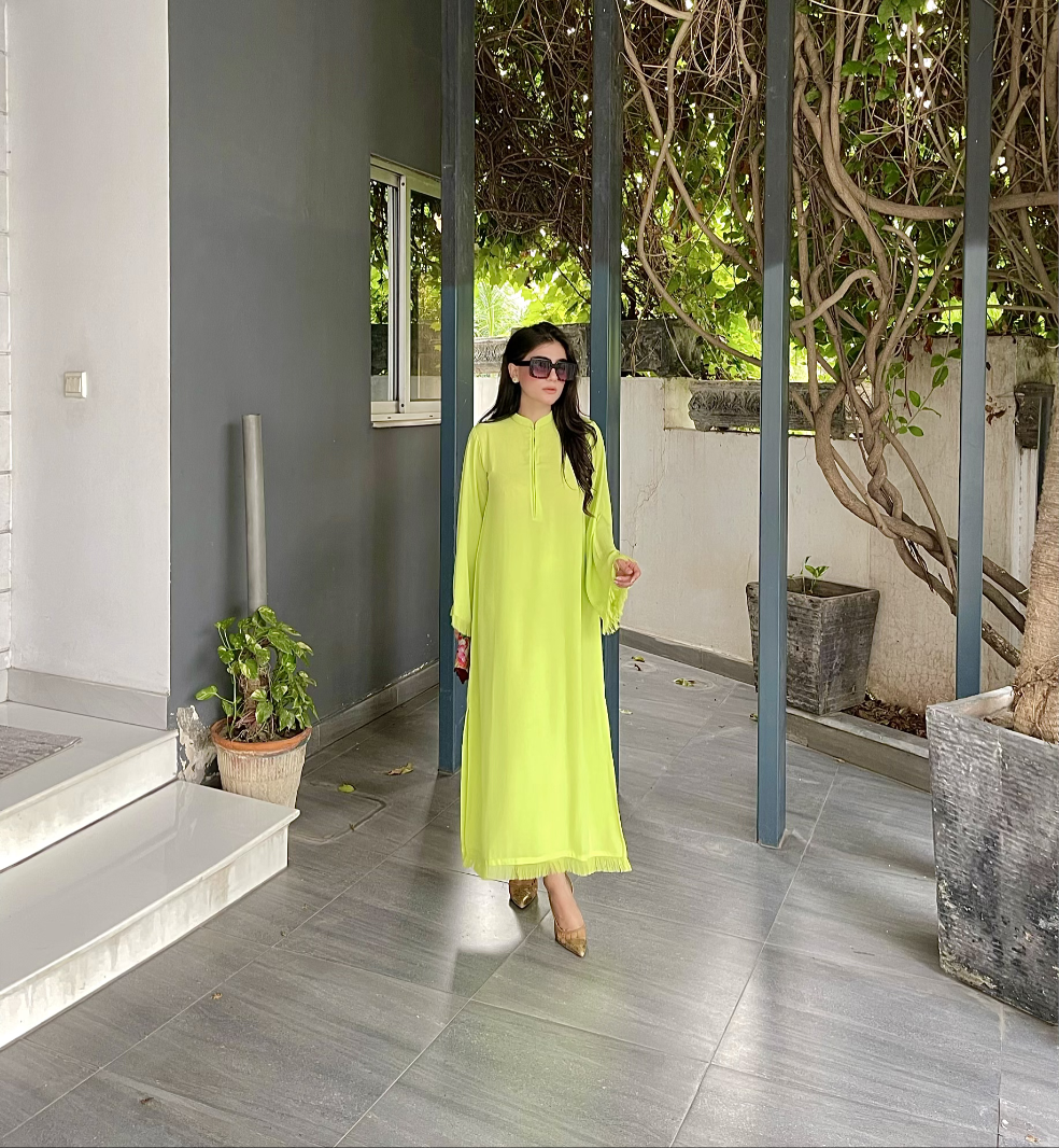 Picture of Manahils - Neon Fringes - Available at Raja Sahib