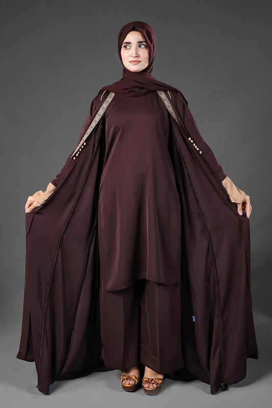 Picture of Malbus - Imperial - Abaya - Ethnic - Available at Raja Sahib