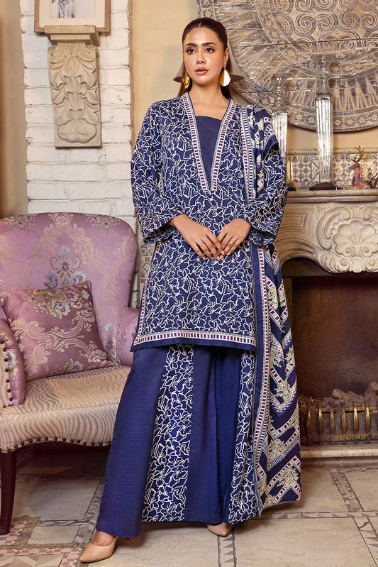 Picture of Safwa - Inspira 3 PC Unstitched Collection Vol 1 - INR01 - Available at Raja Sahib