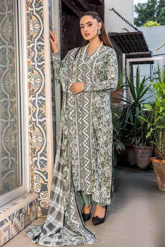 Picture of Safwa - Inspira 3 PC Unstitched Collection Vol 1 - INR02 - Available at Raja Sahib