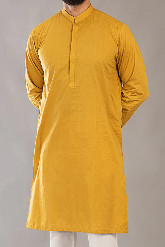 Picture of Istor - 1 Pc Stitched - Yellow Kurta - IST-133 - Available at Raja Sahib