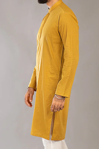 Picture of Istor - 1 Pc Stitched - Yellow Kurta - IST-133 - Available at Raja Sahib