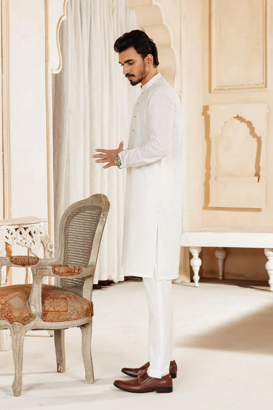 Istor - 2 Pc - Stitched - Shadow White - IST-3018