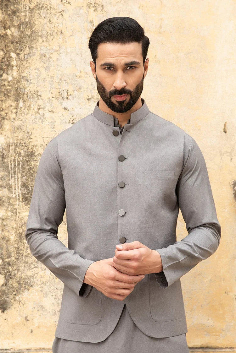 Picture of Istor - Waistcoat - Markhor - Lilac Ash - IST-74 - Available at Raja Sahib