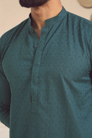 Picture of Istor - 1 Pc Stitched - Green Kurta - IST-79 - Available at Raja Sahib