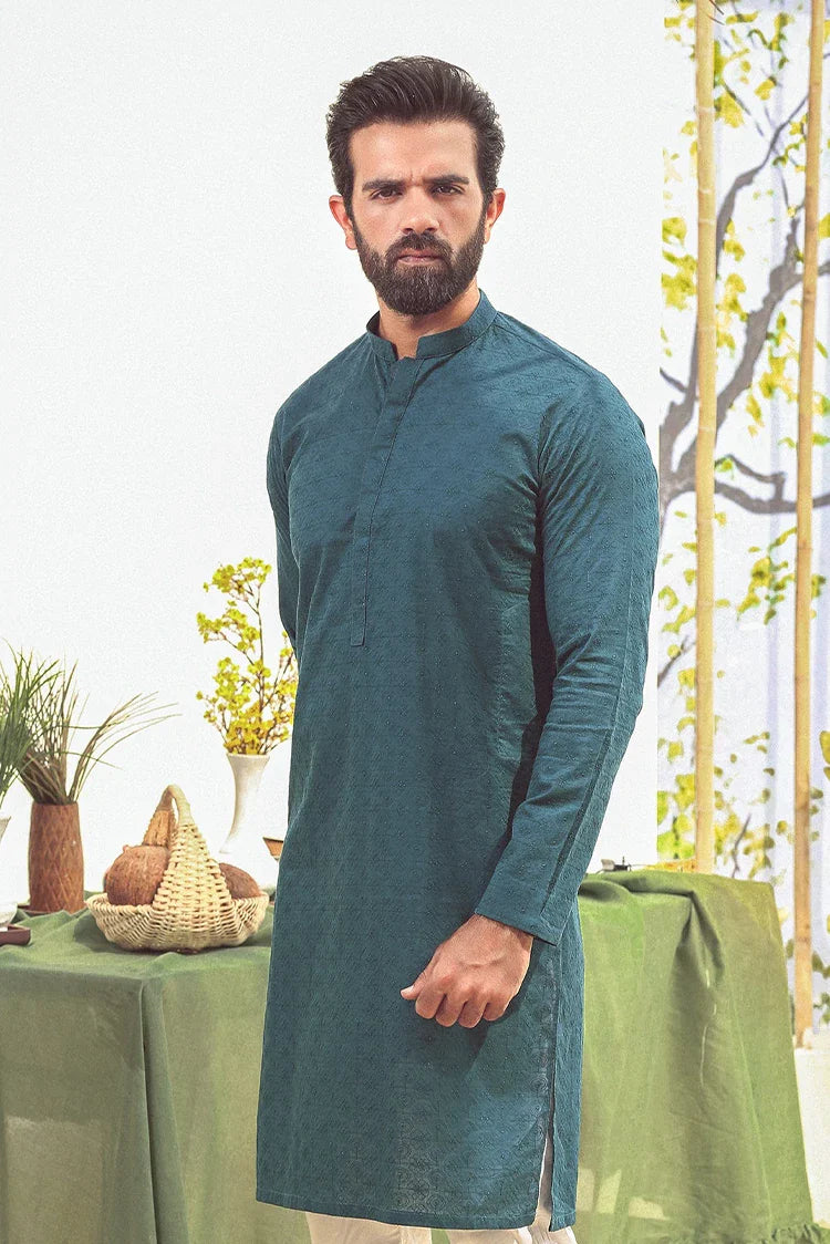 Picture of Istor - 1 Pc Stitched - Green Kurta - IST-84 - Available at Raja Sahib