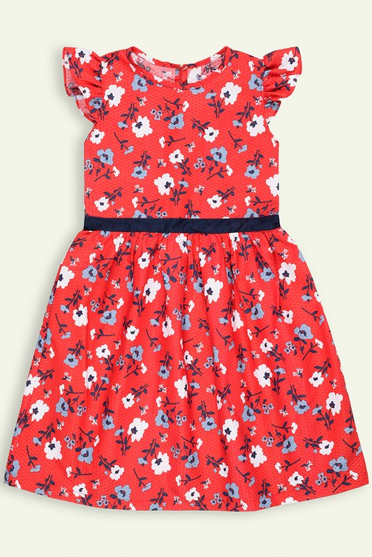 Ixample - Red Floral Dress