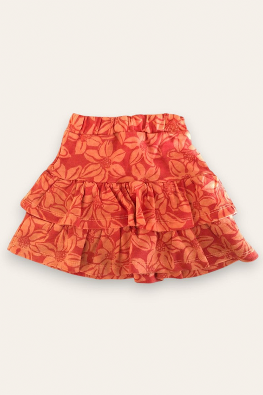 Ixample - Girls Floral Jersey Skirt