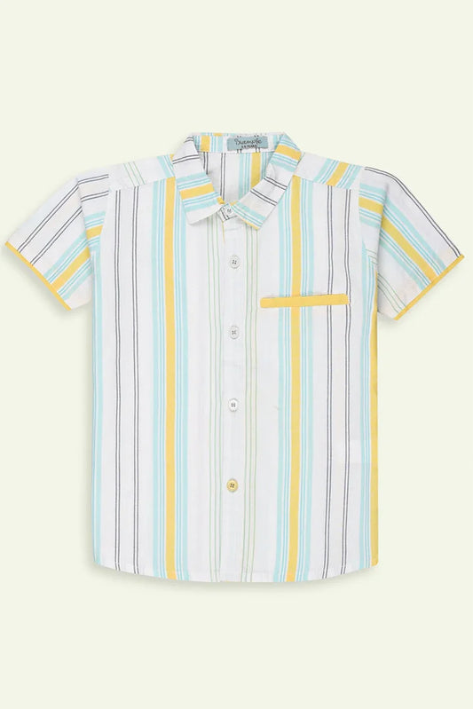 Ixample - Boys Multi Stripe Shirt