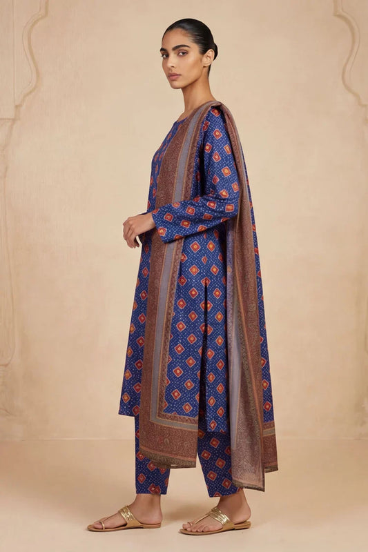 Kleren - Printed Lawn - I-25 - Unstitched