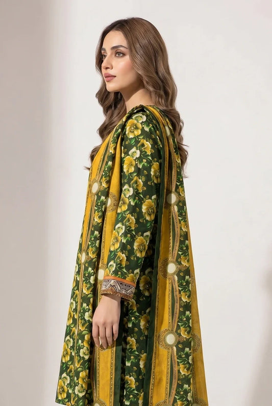 Kleren - Printed Lawn - I-38 - Unstitched
