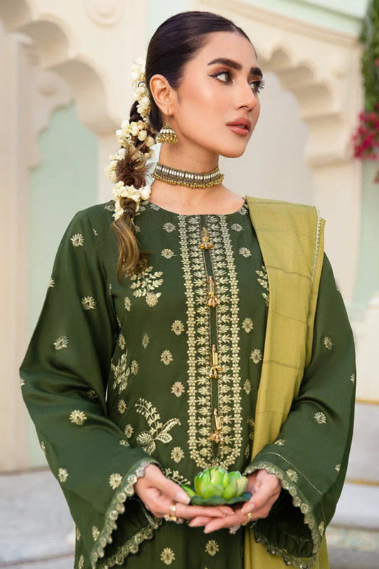 Picture of Kleren - Imroz Embroidered Viscose Collection - I-11 - Available at Raja Sahib