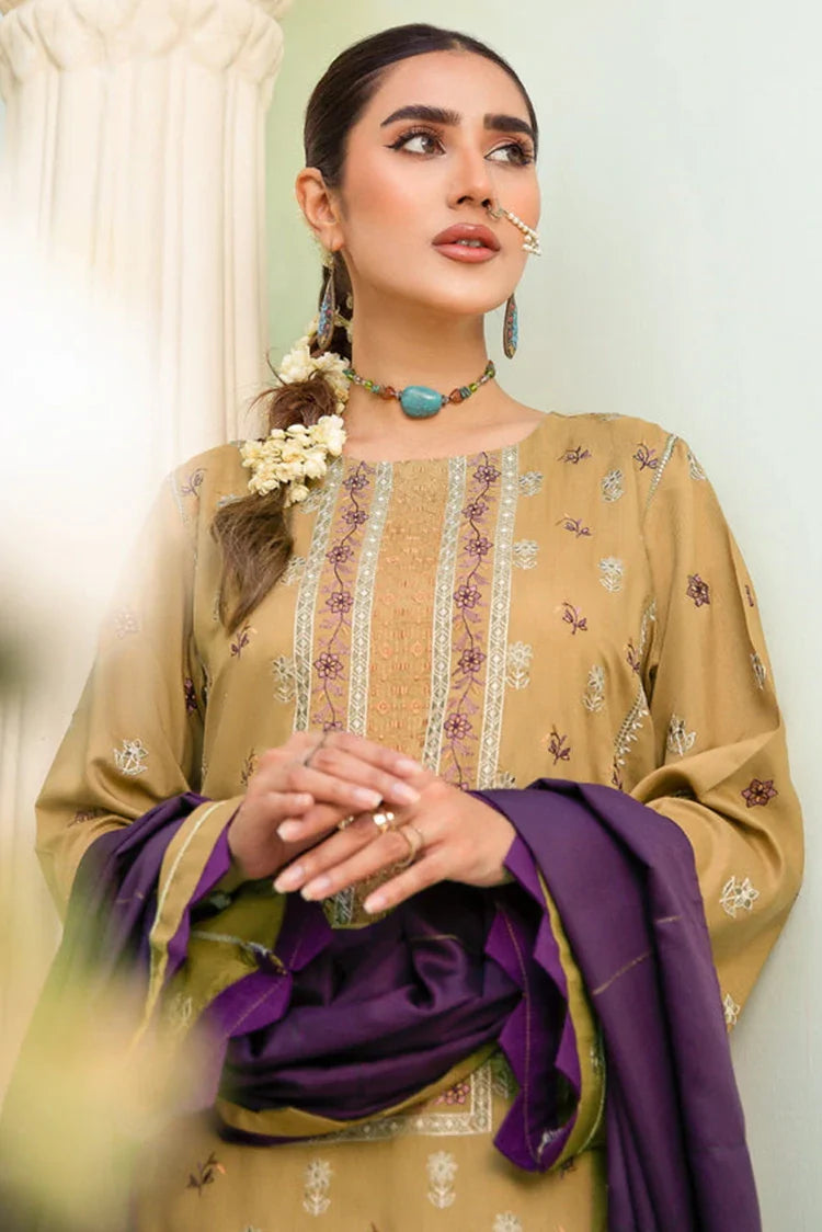 Picture of Kleren - Imroz Embroidered Viscose Collection - I-15 - Available at Raja Sahib