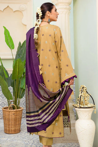 Picture of Kleren - Imroz Embroidered Viscose Collection - I-15 - Available at Raja Sahib