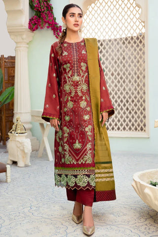 Picture of Kleren - Imroz Embroidered Viscose Collection - I-17 - Available at Raja Sahib