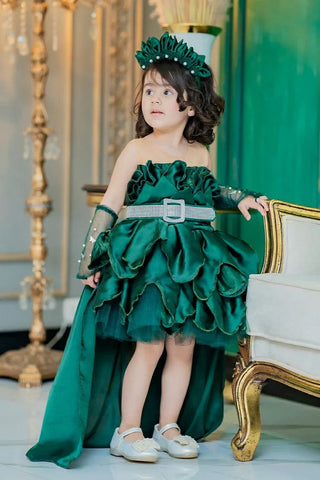 Picture of Fashion With Style Hub - Fancy Frocks - Jade - by Raja Sahib Kids