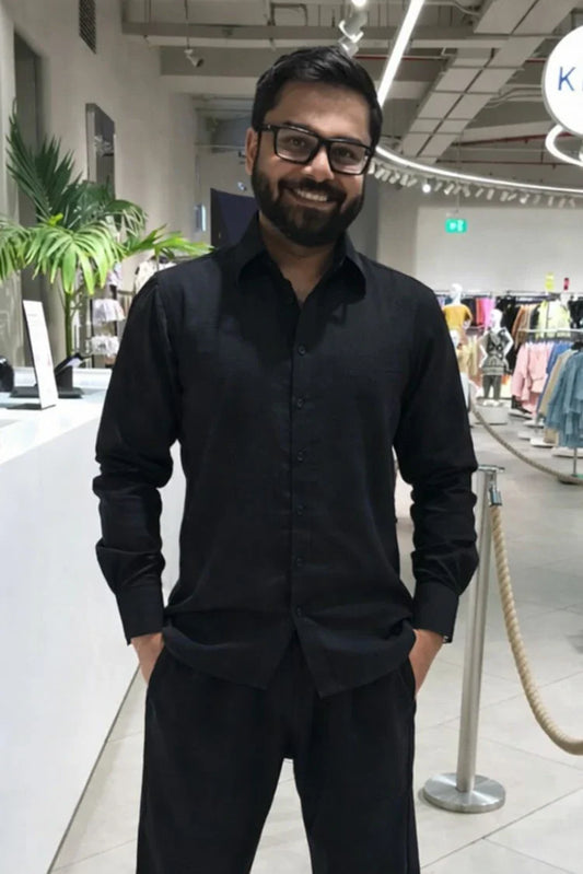 J Pardesi - Co Ord Set - Black